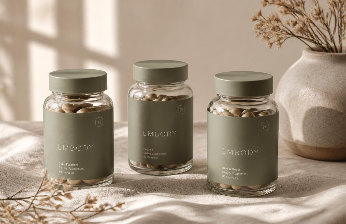 Embody Supplements products coming soon